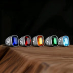 Onyx Variety Ring — Stainless Steel