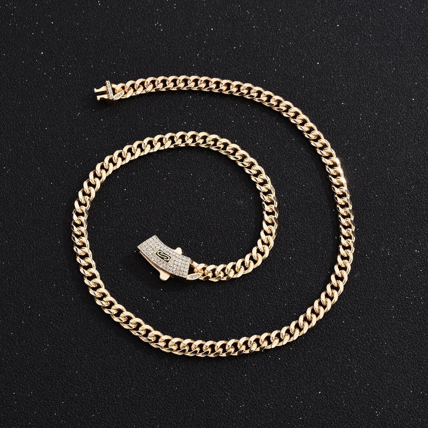 Monaco Cuban Chain Necklace — Stainless Steel
