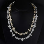 Cross Cuban Chain Necklace Iced Out Stainless Steel
