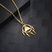 Anime Millennium Wheel Pendant Necklace — Steel