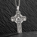 Sun Moon Star Trinity Pendant Necklace