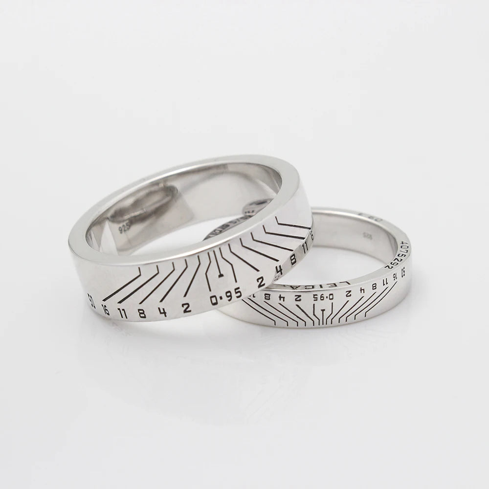 Camera Lens Ring — 925 Silver