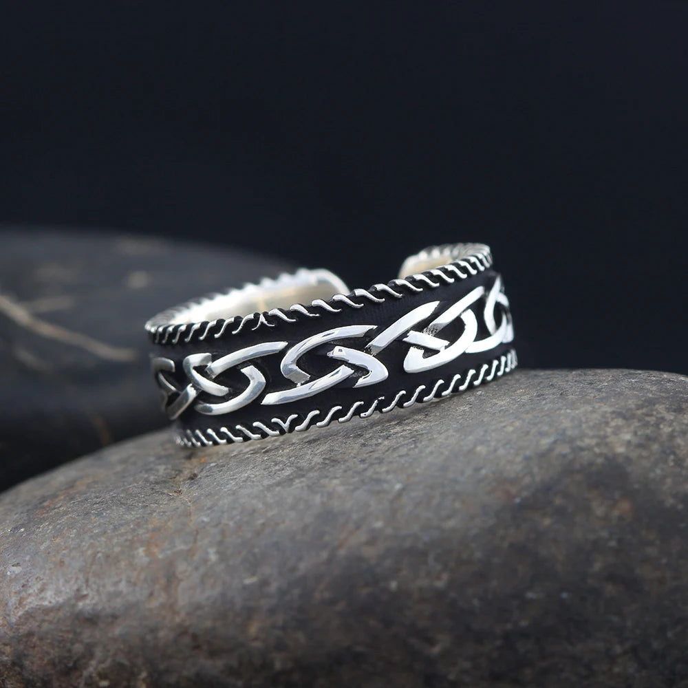 Viking Totem Ring — 925 Silver
