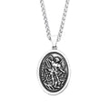 Vintage 316L Stainless Steel Archangel St.Michael Pendant Necklaces For Men Women Fashion Punk Amulet Jewelry Gifts Dropshipping