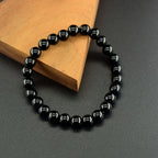 Multi-Color Bead Bracelet with Adjustable Length