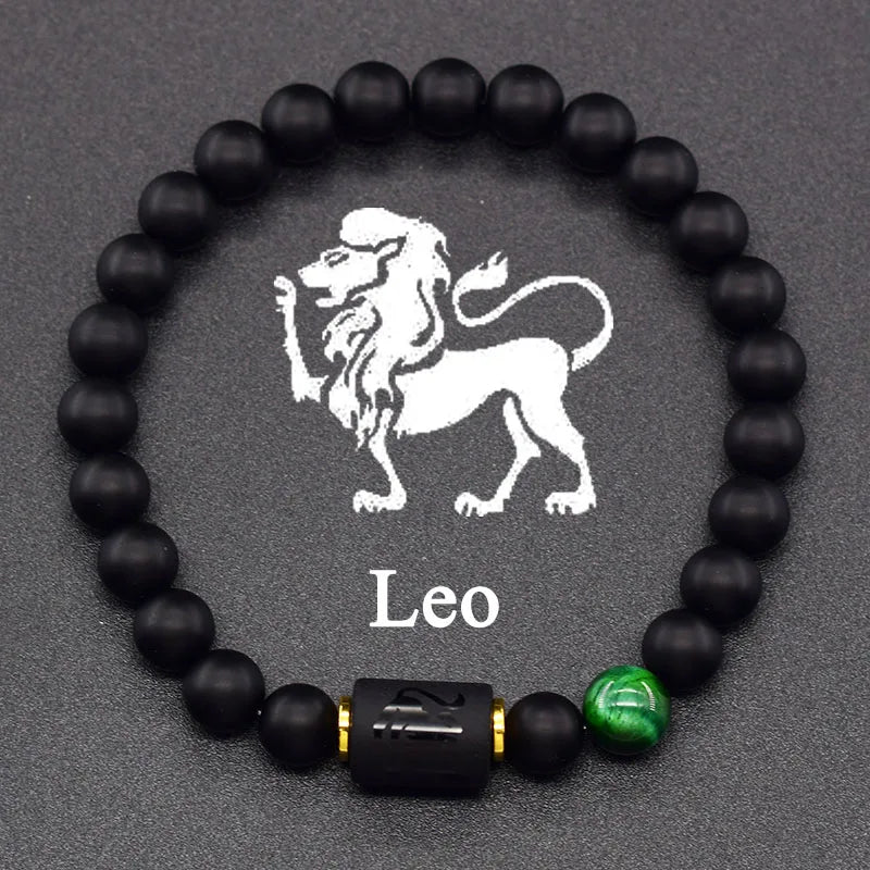 12 Zodiac Signs Bracelet Homme 12 Constellation Jewelry for Women Scorpio Gemini Sagittarius Bracelet Friendship Gift Whoelsales