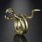 New Design Skull Crow Skull Ring Woodpecker Bird Men's Ring Punk Stylish Jewelry
