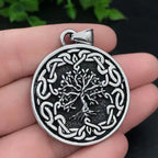 Multi-style Vintage Viking Necklace Men Amulet Nordic Tree of Life Celtic Stainless Steel Pendant Chain Jewelry Wholesale