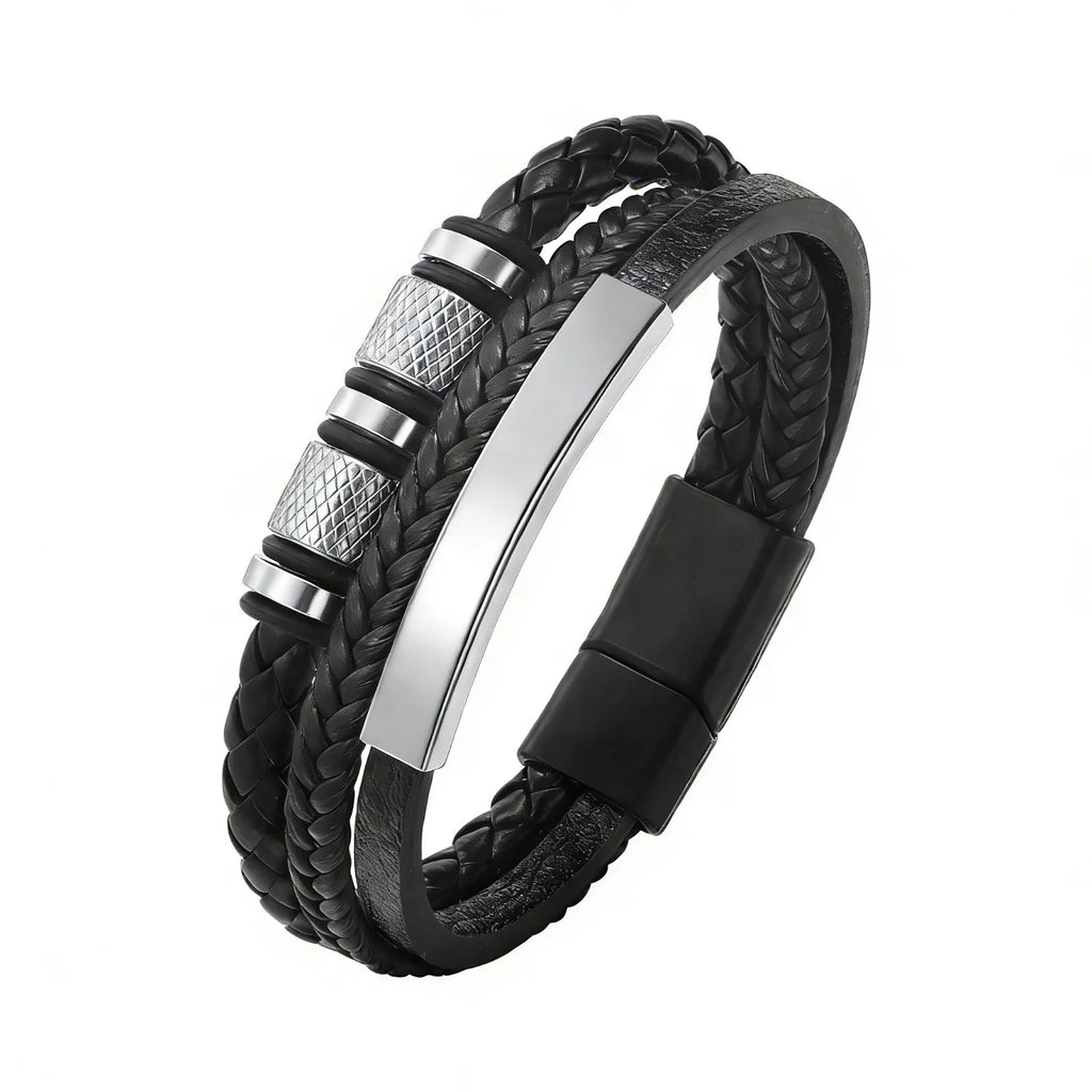 Braided Leather Bracelet