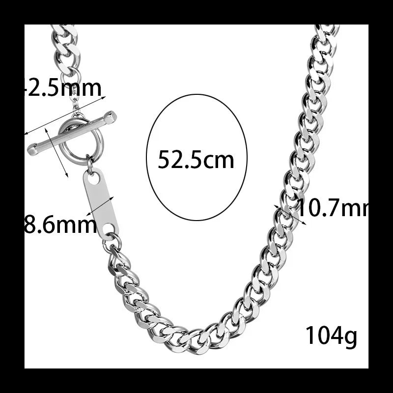 Cuban Chain Necklace — Stainless Steel