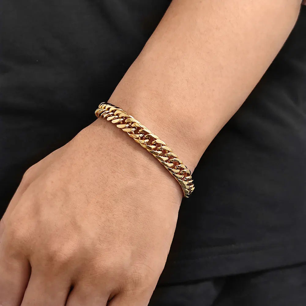 Cuban Chain Bracelet Stainless Steel Miami