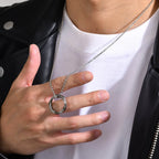Norse Viking Mobius Pendant — Stainless