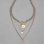 Devil's Eye Multi-Layer Chain Necklace