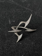 Neo-Gothic Claw Ring — Stainless Steel