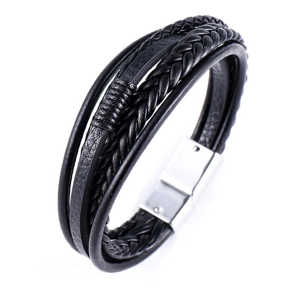 Braided Leather Bracelet
