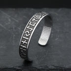 Valknut Cuff Bracelet — Stainless Steel