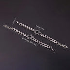 Star of David Bracelet — Stainless Steel