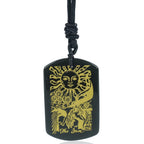 Tarot Black Pendant Necklace