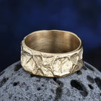 Odin Norse Viking Rune Amulet Gold Ring — 316L Stainless Steel