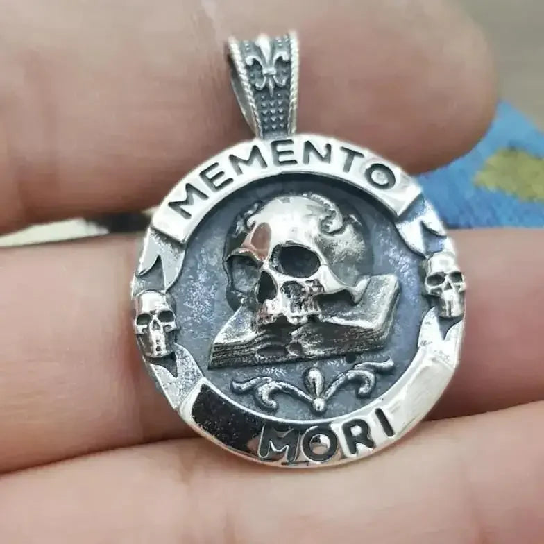 Skull Cross Pendant Necklace