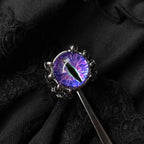Demon Eye Steel Ring Skeleton Trendsetter Single