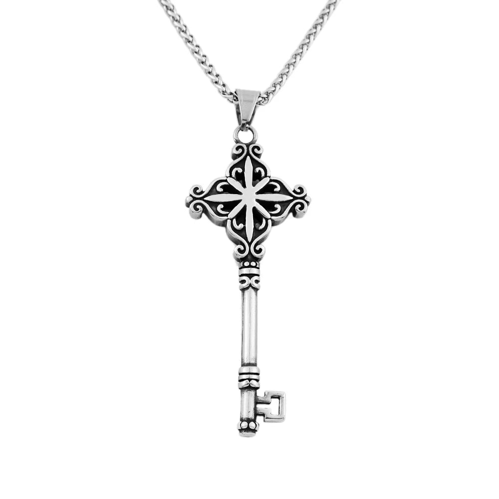 Keys Pendant — Stainless Steel