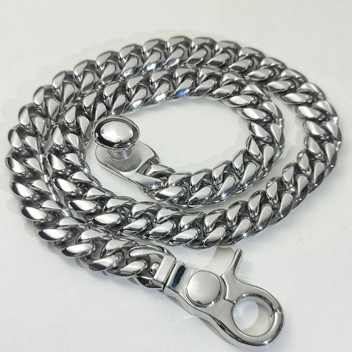 Stainless Steel Cuban Chain Necklace Miami