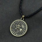 Viking War Horse Seal Pendant Necklace