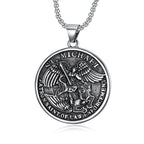 St. Michael Archangel Pendant — Stainless