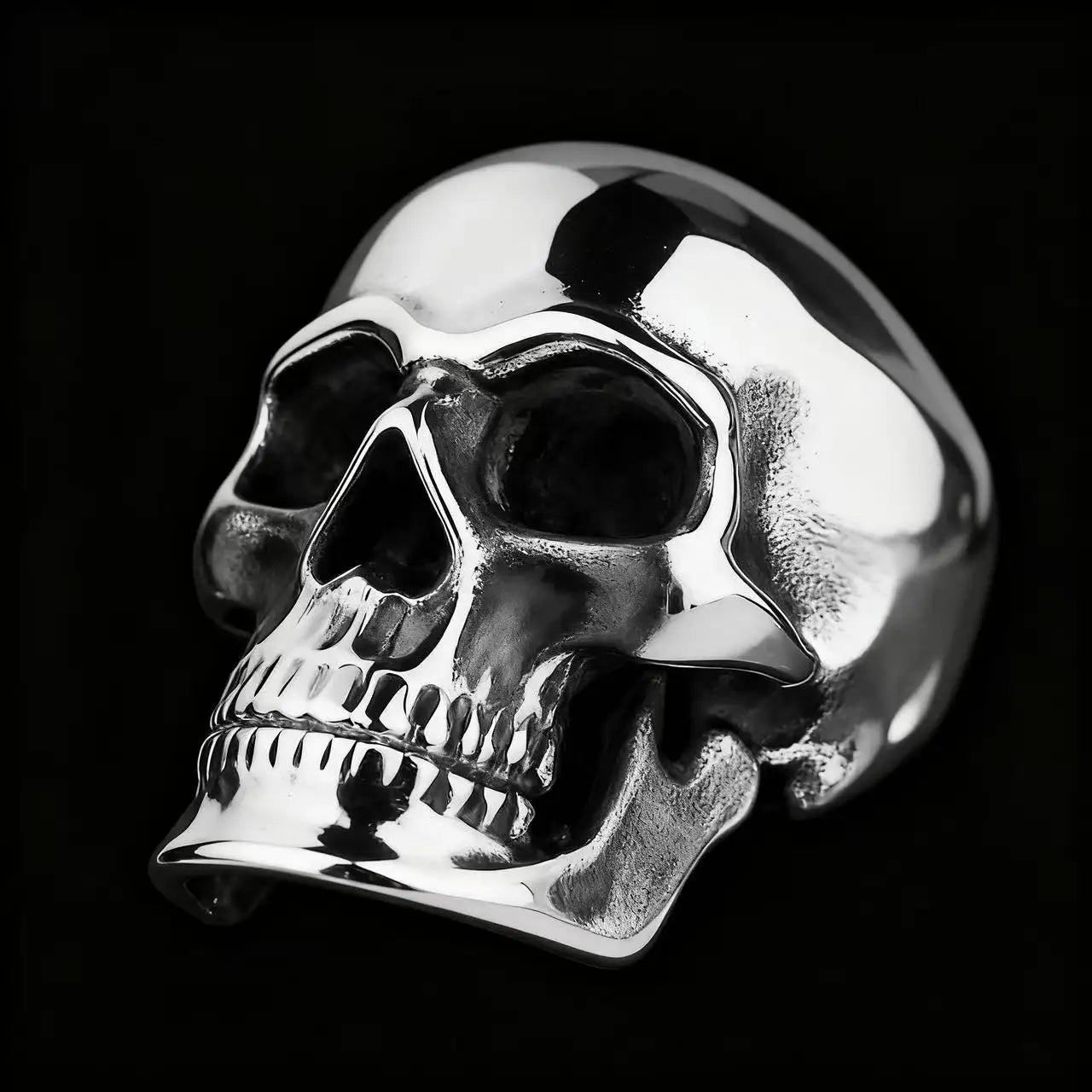Skull Ring — Stainless Steel Gothic Halloween