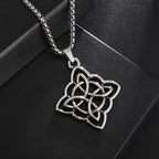 Witchcraft Pentagram Pendant Necklace — Stainless Steel