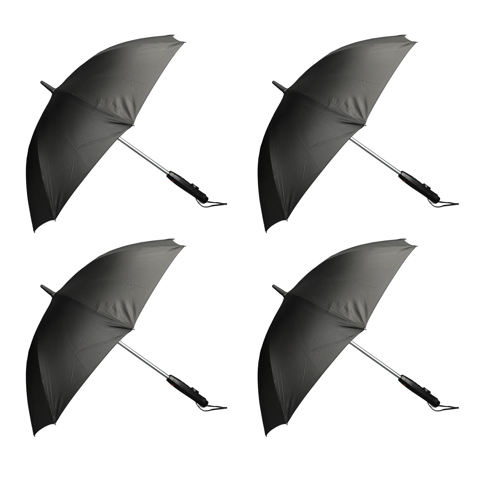 Sun Umbrella with Fan and Sprayer 8 Ribs Portable 3 in 1 UV Blocking Umbrella for Outdoor Summer Umbrella with Fan and