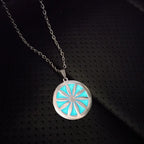 Luminous Heart Pendant Necklace — Stainless Steel