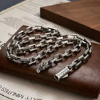 Brass Punk Hiphon rock link Chain Cool Necklace Clavicle Chain Necklace For Women Men Girls Party Jewelry