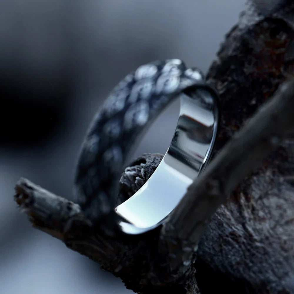 Vintage Devil's Eye Ring — Stainless Steel
