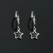 Cute Mini Pentagram Earrings for Daily Wear Women Creative