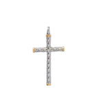 Cross Pendant Necklace — Stainless Steel