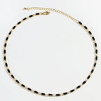 Luxury Sexy Choker Iced Out Tennis Chain Necklace For Women Cubic Zircon Crystal Short Hiphop Neck Accessories Jewelry