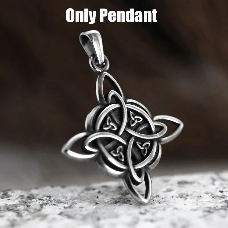 Sliding Skull Pendant Necklace — Stainless Steel