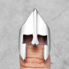 Spartan Helmet Ring — Stainless Steel
