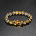 Color-Changing Natural Stone Pi Xiu Beaded Bracelet