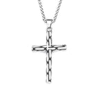 Fashion 316L Stainless Steel Christian Cross Necklace For Men Women Hip Hop Cool Religious Charm Pendant Punk Jewelry
