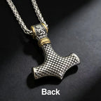 Thor Hammer Steel Pendant 316L Nordic Odin