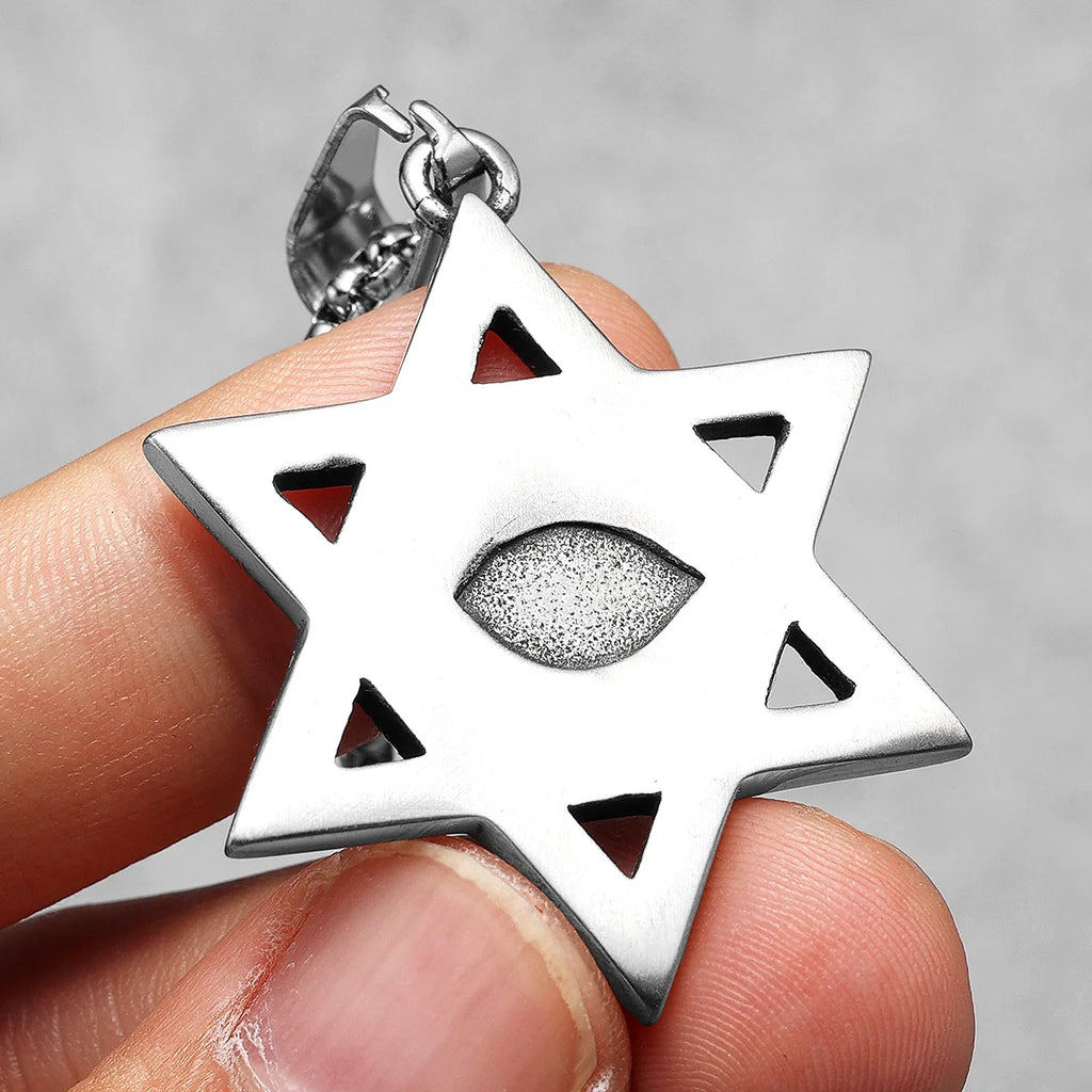 Seal of Solomon Pendant — Stainless Steel