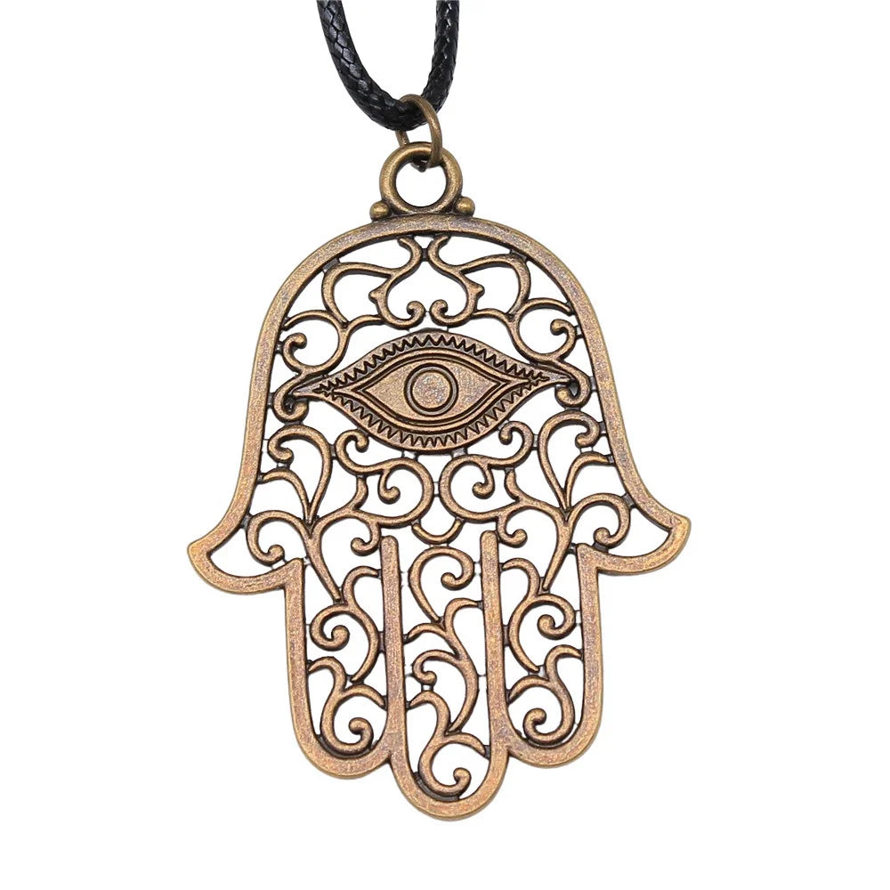 Eye of Horus Pendant Necklace — Egyptian Protection Amulet