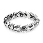 Punk Rock Viking Cuban Curb Bracelet Wrist Men Retro Hiphop Stainless Steel Charm Chain Male Dragon Bracelets Bangle