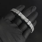 Stainless Steel Tennis Cuban Chain Necklace 8MM