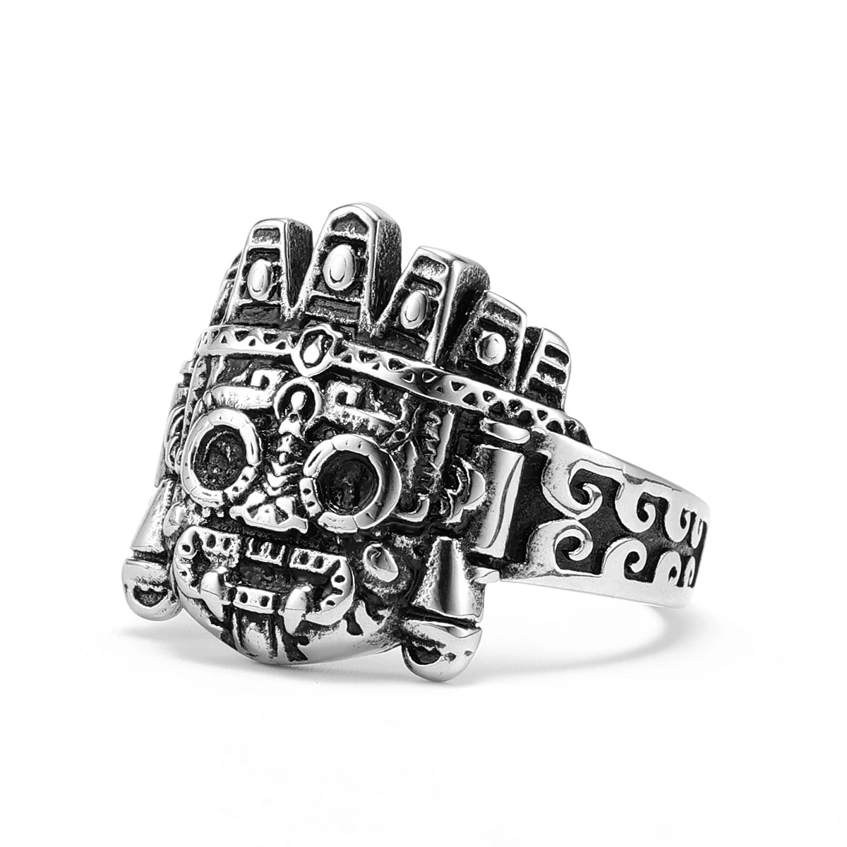 Totem Skull Ring — Stainless Steel