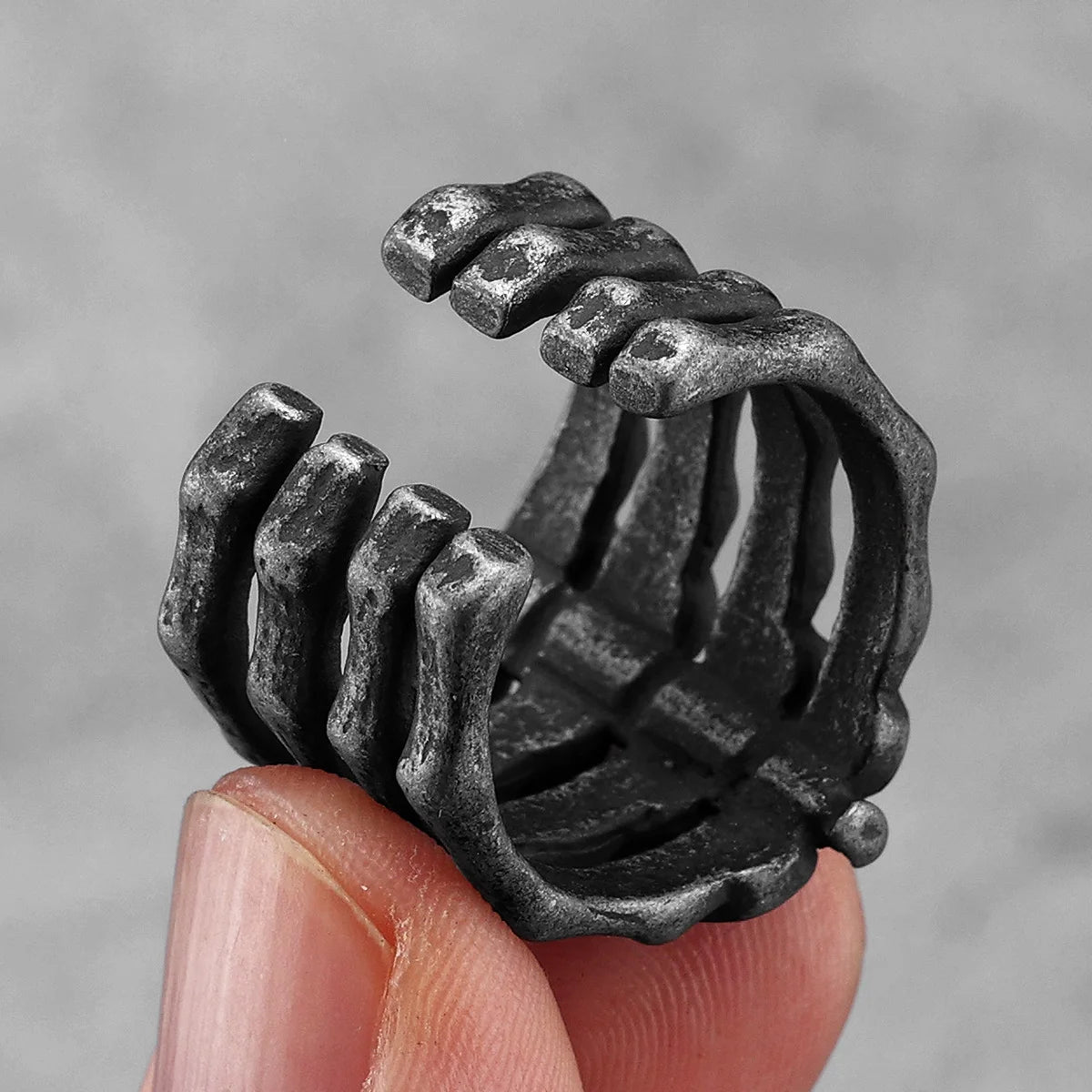 Spine Ring — Stainless Steel