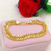 Gold-Tone Boss Thick Statement Chain Necklace